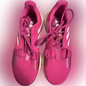 Adidas Size 7.5 Sneaker. Pink. Like New.